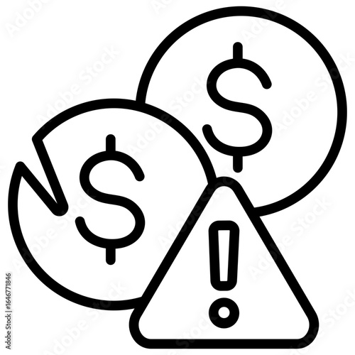 Financial Crisis Icon