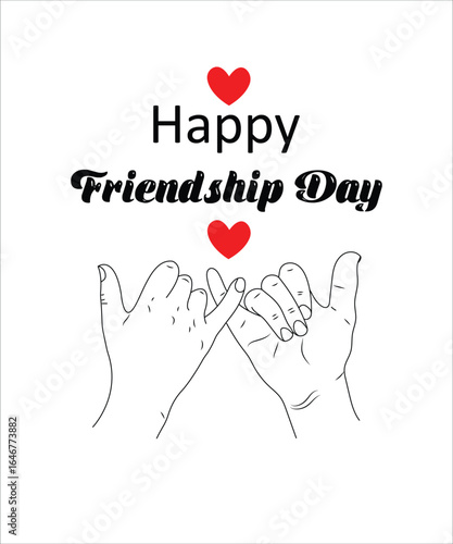 happy friendship day . world friendship day