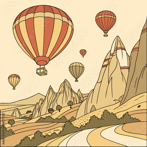 hot air balloon
