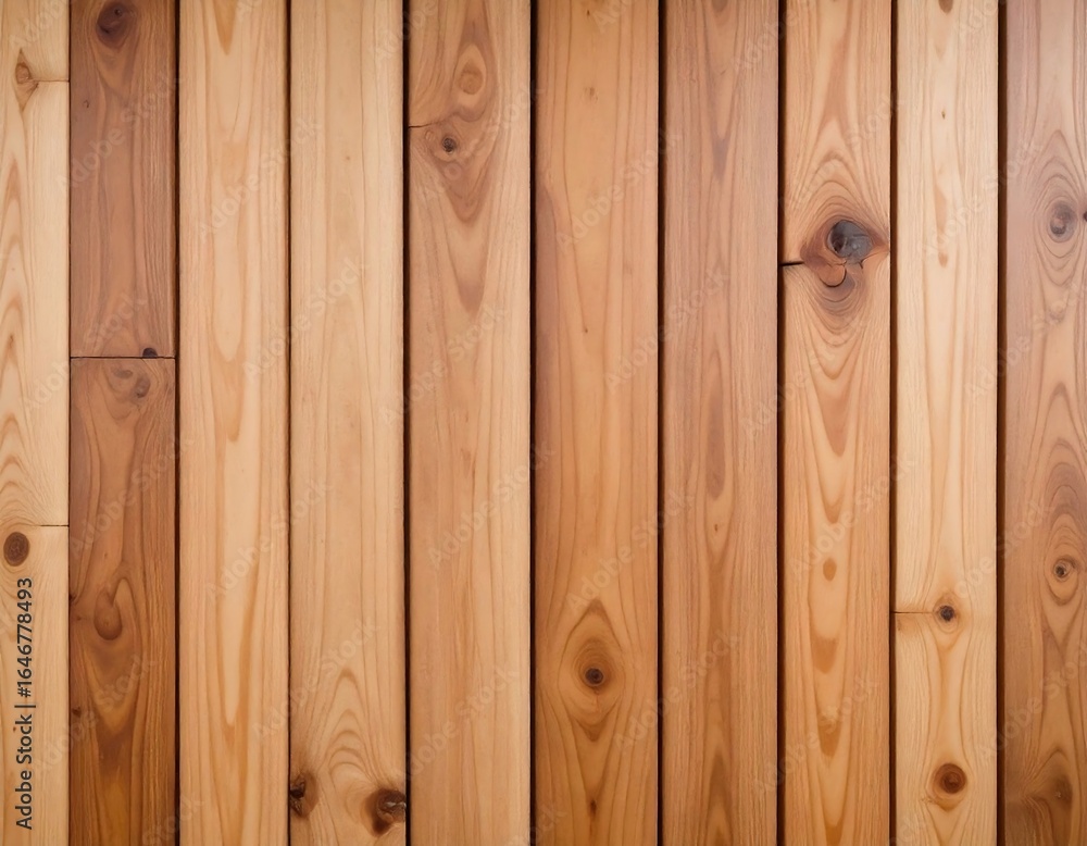 Naklejka premium Light beige wooden planks