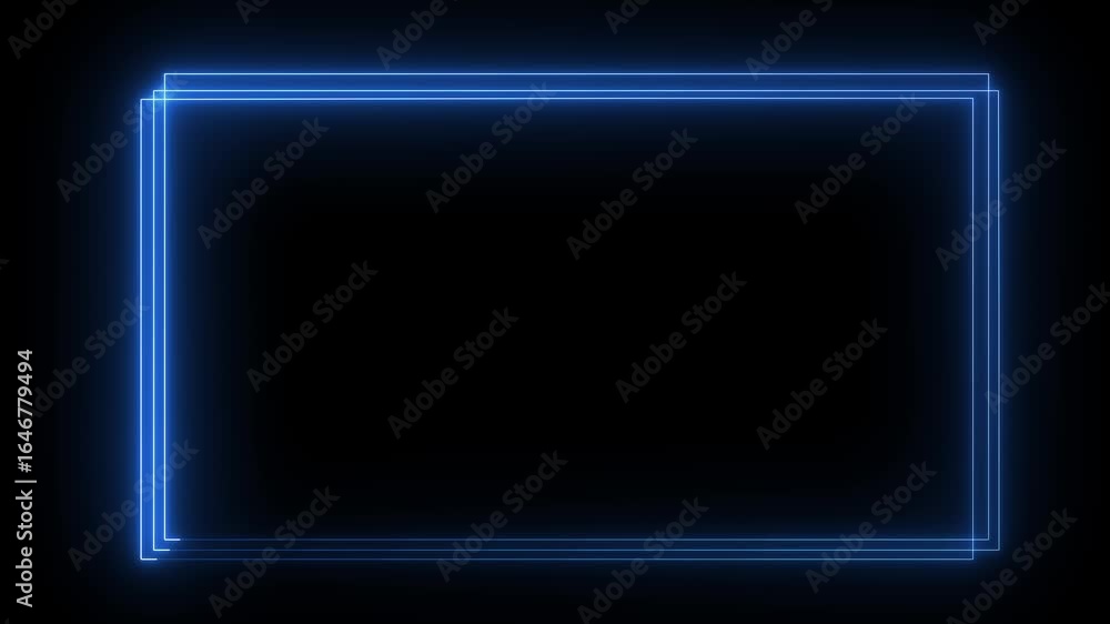 glowing neon rectangle square frame on black background. Trendy Glow Light circle rotate animation. abstract neon rectangle border frame. Neon soft color live concert wall neon gradient web element. glowing neon rectangle square frame on black background. Trendy Glow Light circle rotate animation. abstract neon rectangle border frame. Neon soft color live concert wall neon gradient web element.