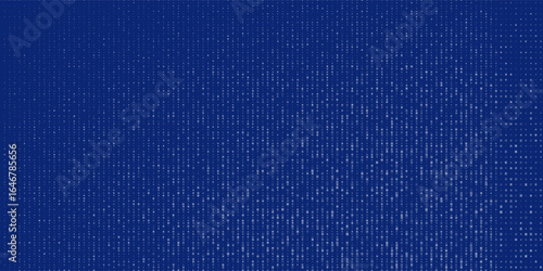 Blue Tech Finance Fintech Background Abstract Pixel Pattern. Abstract Business Tech Science Vector