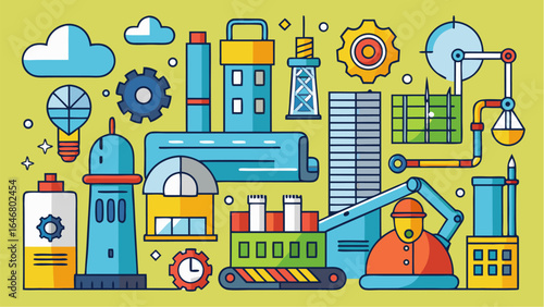 vector illustration of city