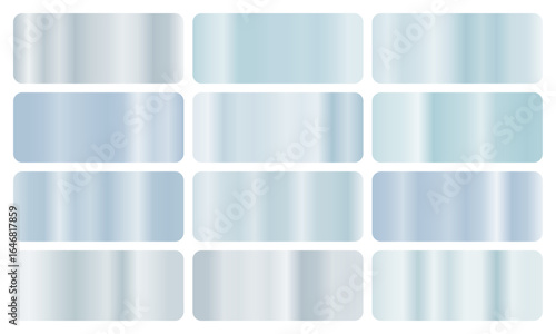 Crisp ice gradient blend with frosty blues and pale whites, evoking winter chill for clean, minimal branding, cool digital themes, and refreshing modern backgrounds.