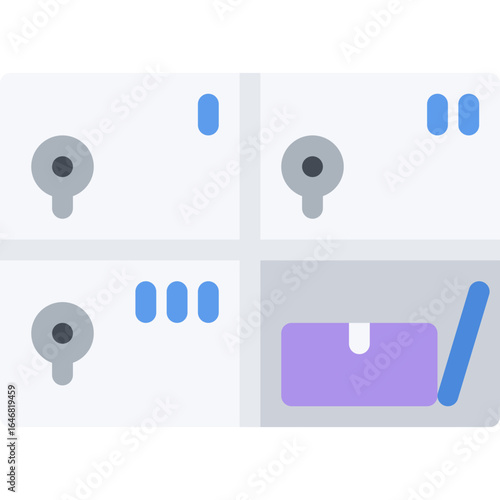 Secure Parcel Lockers Icon