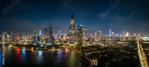 Shenzhen skyline at Night