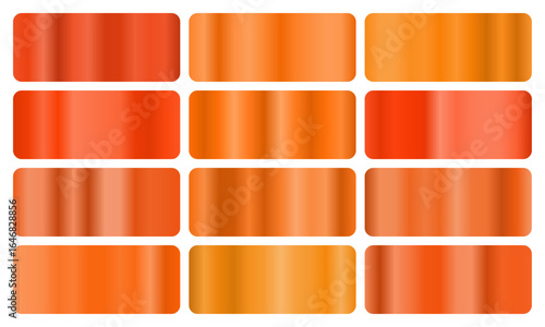 Fiery flame gradient set with blazing reds, hot oranges, and vibrant yellows, perfect for energetic promotions, dramatic visuals, and bold digital artworks.