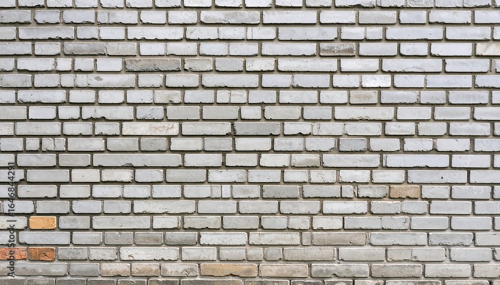 Fototapeta premium Light Gray Brick Wall