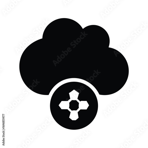 Carbon Monoxide Icon Vector Illustration