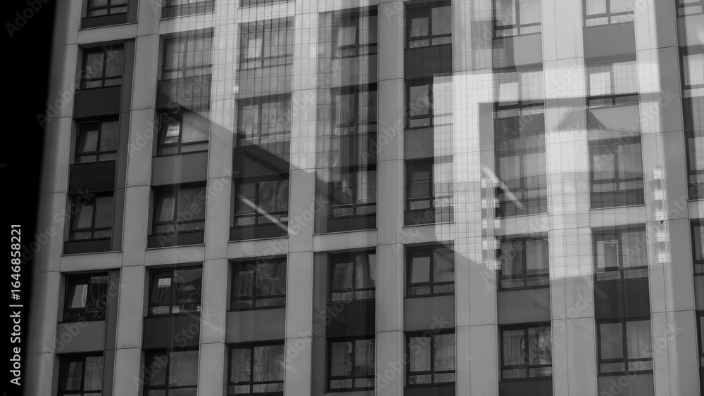 Fototapeta premium wall business buildings architectural background