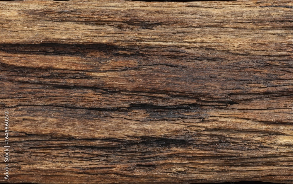 Fototapeta premium Close-up weathered wood grain texture