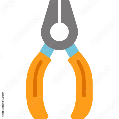 orange pliers icon