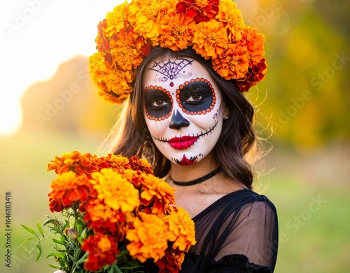 Day of the Dead Colorful Celebration