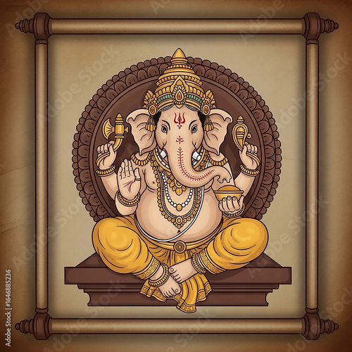 A Traditional Lord Ganesha ...