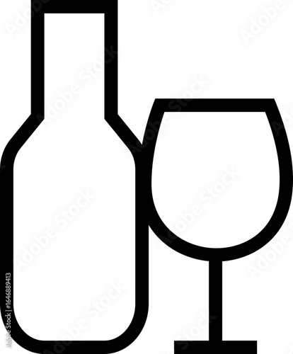 Bar icon, vector of drink and nightlife , template designs of beverage and cocktail vector bundle, pub and lounge icons for party, alcohol, and social gathering concepts Premium Quality Design Element