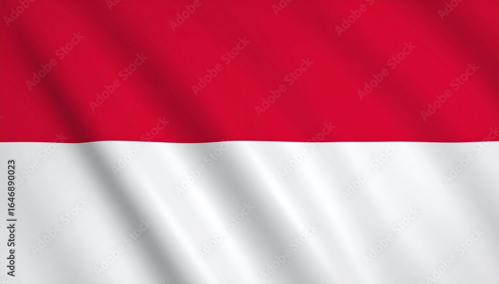 Obraz premium flag of indonesia The Indonesian flag 