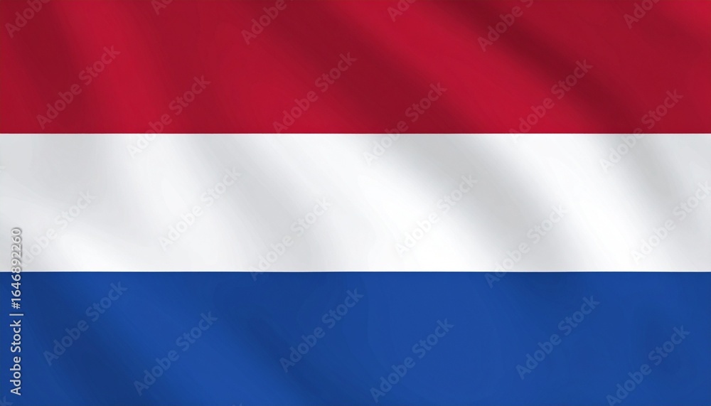 Naklejka premium flag of netherland The flag of the Netherlands