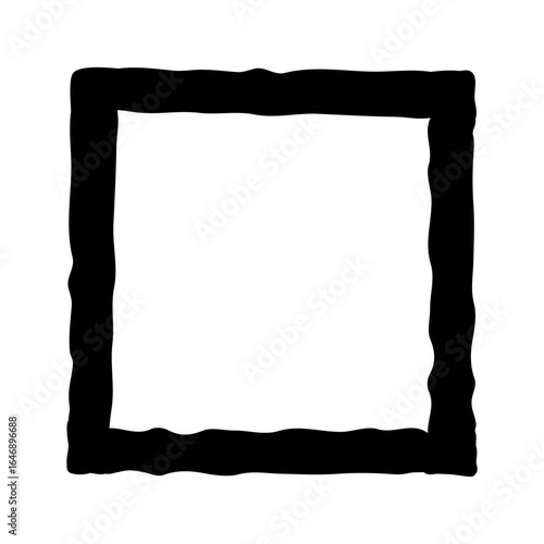 チェックマークのついていないチェックボックスのアイコン