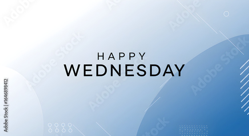 Minimalist Modern Happy Wednesday Design