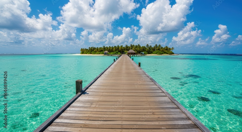 Tropical Island Pier Tropical Island Pier