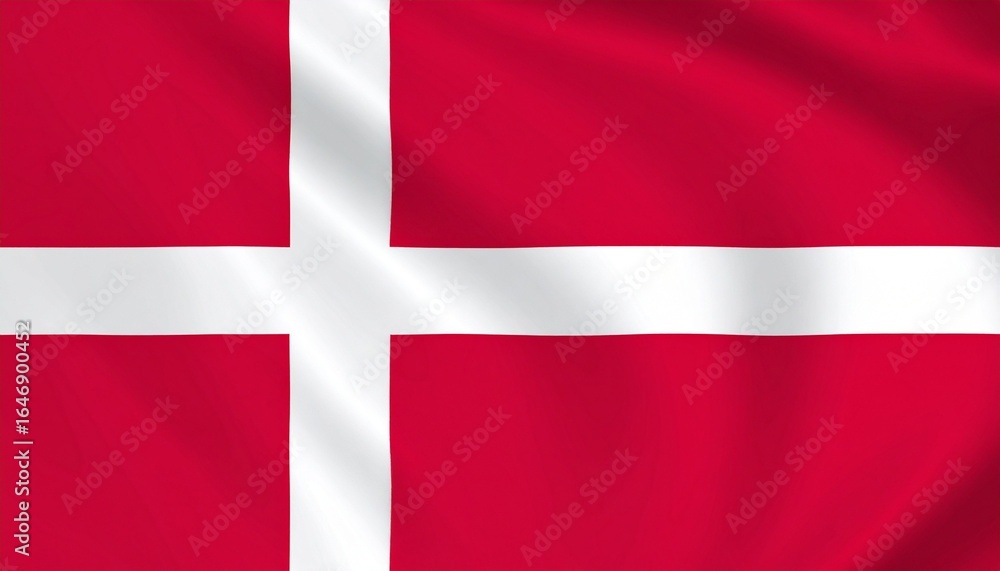 Fototapeta premium The flag of Denmark
