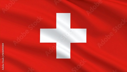 flag of switzerland The flag of Switzerland
