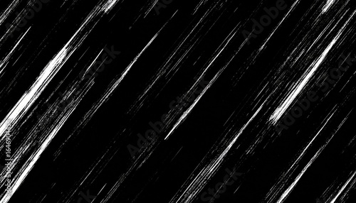 スピード感あふれる斜め集中線のモノクロイラスト　和風の背景素材墨で描いた和風な和風背景