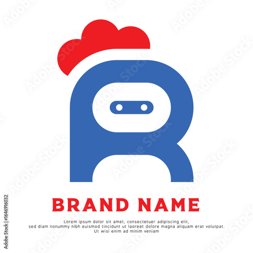 Logo Brand lettter R