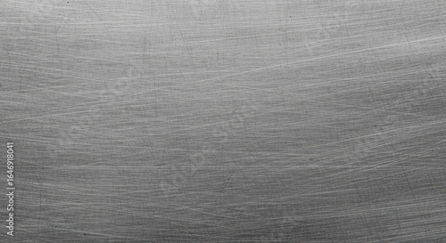 Brushed Metal Texture with Fine Scratches and Subtle Grain background surface