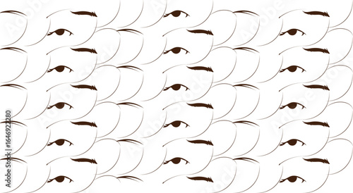 abstract beautiful eyes background and wallpaper