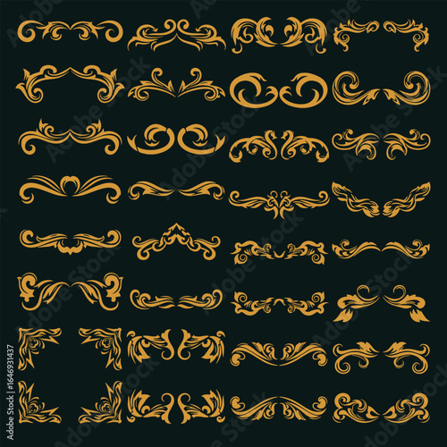 Precious Ornamental Frames and Borders Vector Collection