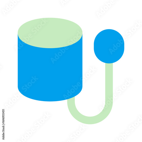 blood pressure gauge duo tone icon