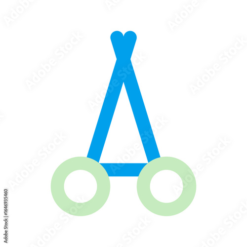 clamp duo tone icon