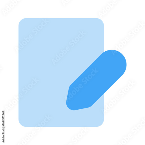 copywriter flat icon