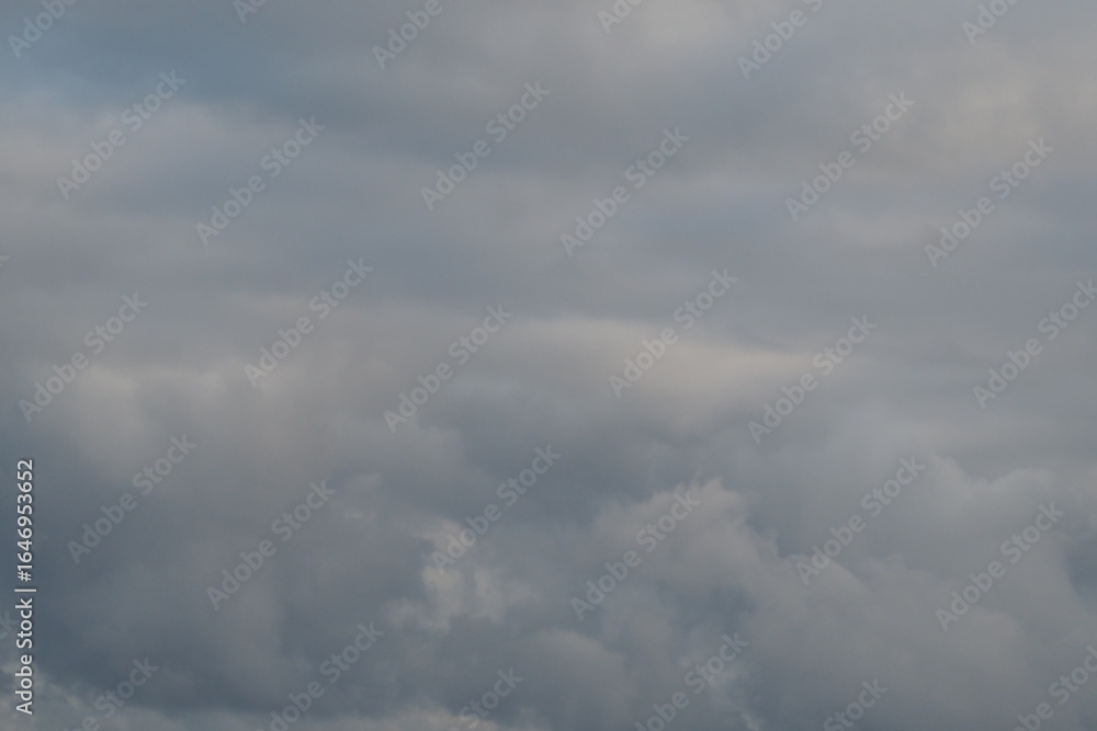 Obraz premium 夕方の雨雲