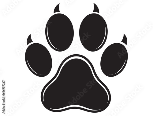 DOG PAW SILHOUETTE