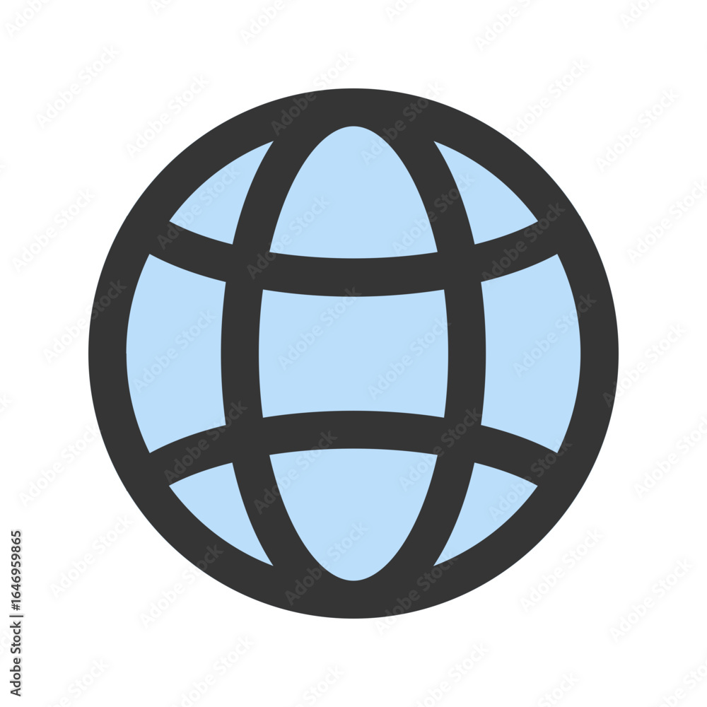 web flat line icon web flat line icon