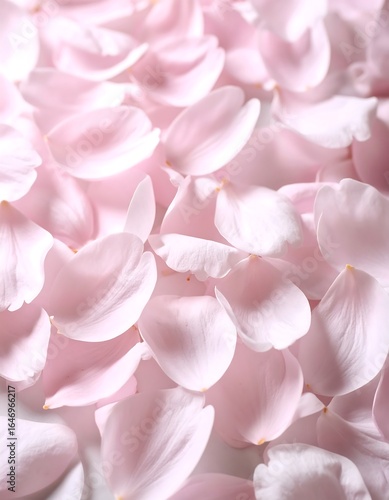 Soft pink petals densely scattered, creating a delicate and romantic texture