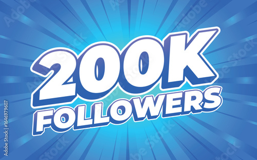 200k Followers Celebration Banner