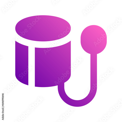 blood pressure gauge gradient icon