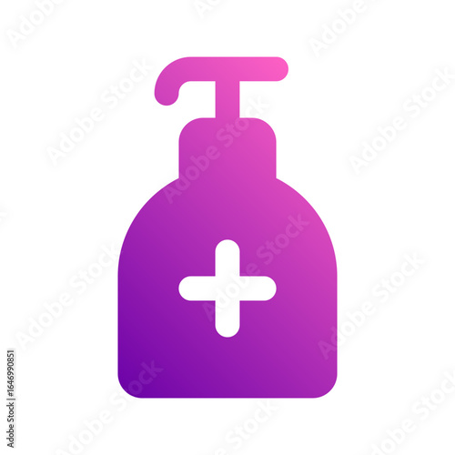 hand sanitizer gradient icon