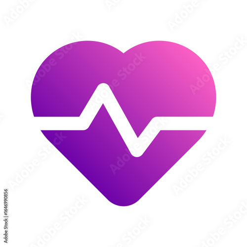 heart rate gradient icon