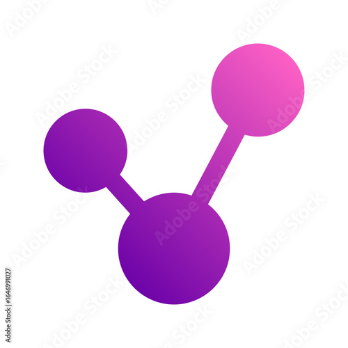 networking gradient icon