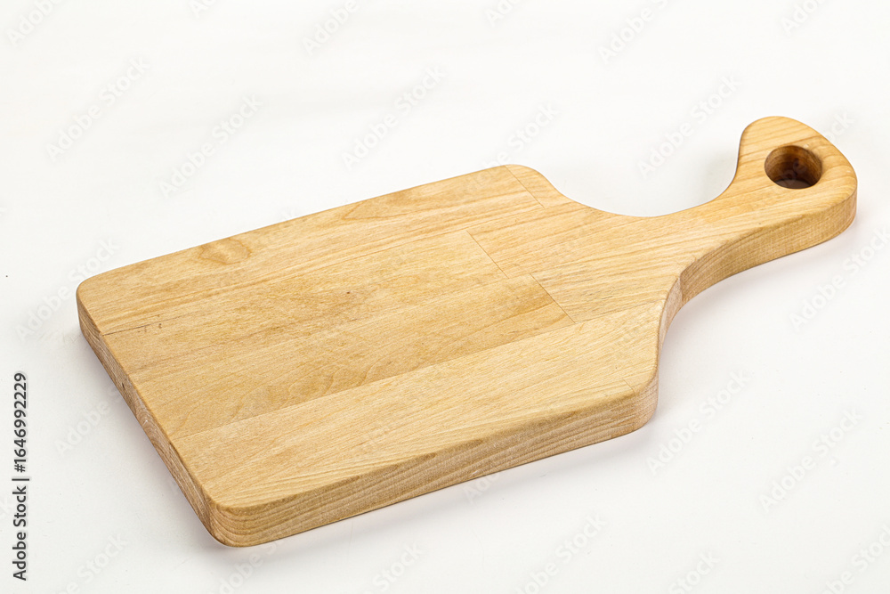 Fototapeta premium Wooden cutting board kithen equipment