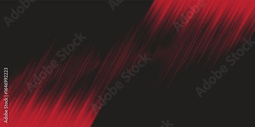 modern black and red abstract grunge background with halftone style modern arts sport background abstract. vector