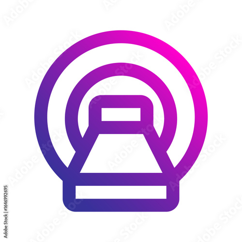 mri gradient icon