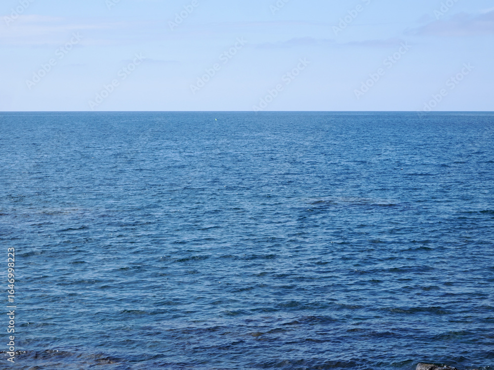 Obraz premium 黄金岬から見た日本海