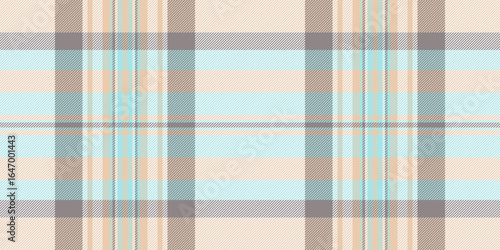 Pastel plaid pattern  Soft, seamless texture in calming blue, peach, and taupe tones. Ideal for textiles, websites, or branding evokes feelings of serenity and gentle sophistication.