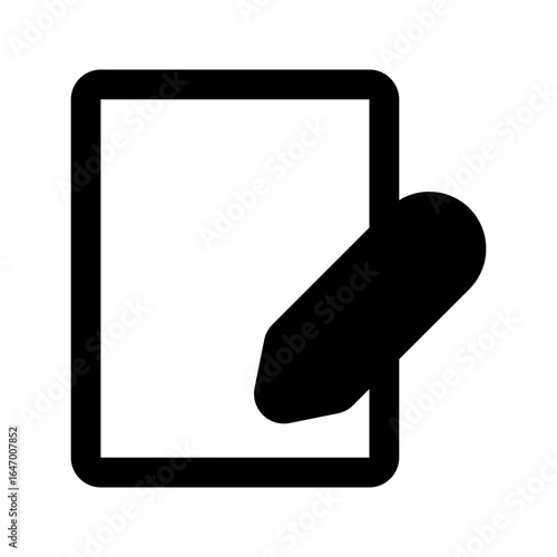 copywriter line icon