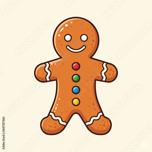 christmas gingerbread man